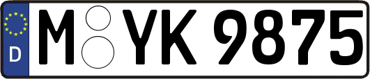 M-YK9875