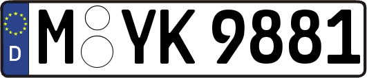 M-YK9881