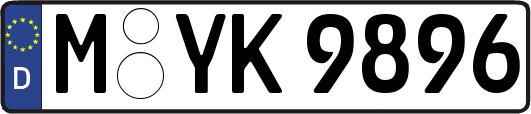 M-YK9896