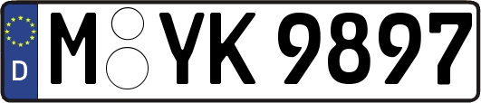 M-YK9897