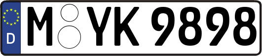 M-YK9898