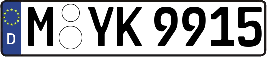 M-YK9915