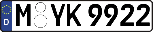 M-YK9922