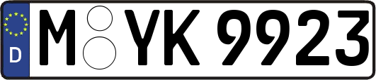 M-YK9923