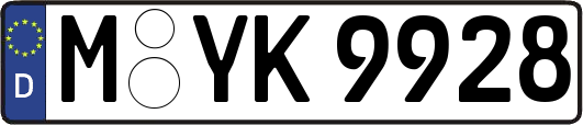 M-YK9928