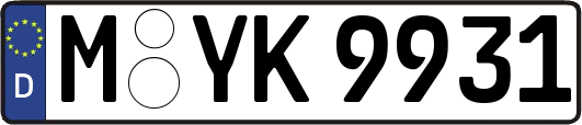 M-YK9931