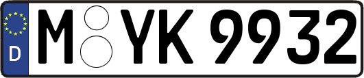 M-YK9932