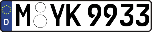 M-YK9933