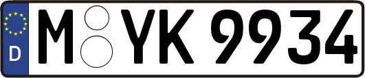 M-YK9934