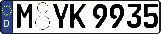 M-YK9935