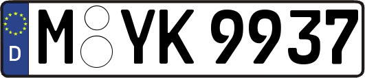 M-YK9937