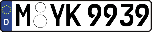 M-YK9939