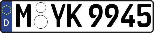 M-YK9945