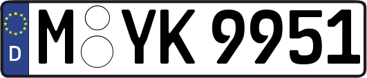 M-YK9951