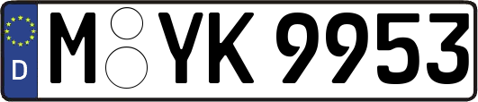 M-YK9953