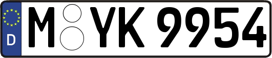 M-YK9954