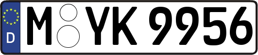 M-YK9956