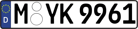 M-YK9961