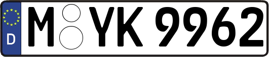 M-YK9962
