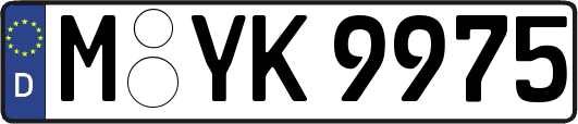M-YK9975