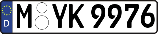M-YK9976