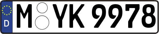 M-YK9978