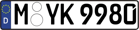 M-YK9980