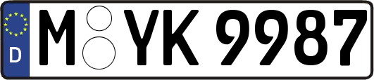 M-YK9987