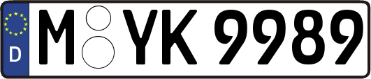 M-YK9989