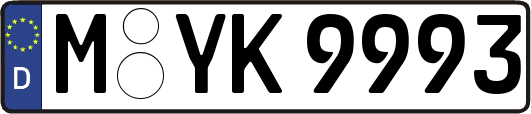 M-YK9993