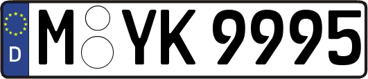 M-YK9995