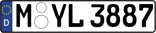 M-YL3887