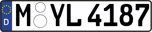 M-YL4187