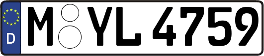 M-YL4759