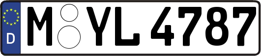 M-YL4787