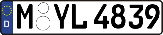 M-YL4839