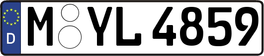 M-YL4859