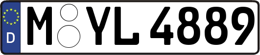 M-YL4889