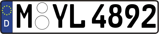 M-YL4892