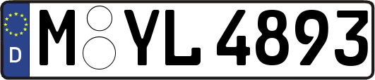 M-YL4893