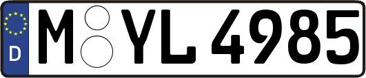 M-YL4985