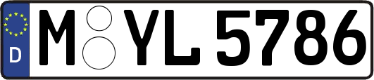 M-YL5786