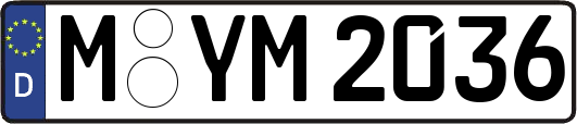 M-YM2036