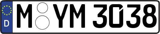 M-YM3038