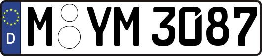 M-YM3087