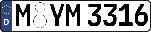 M-YM3316