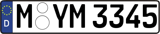 M-YM3345