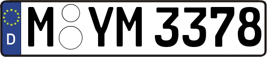 M-YM3378