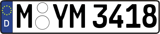 M-YM3418