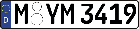 M-YM3419